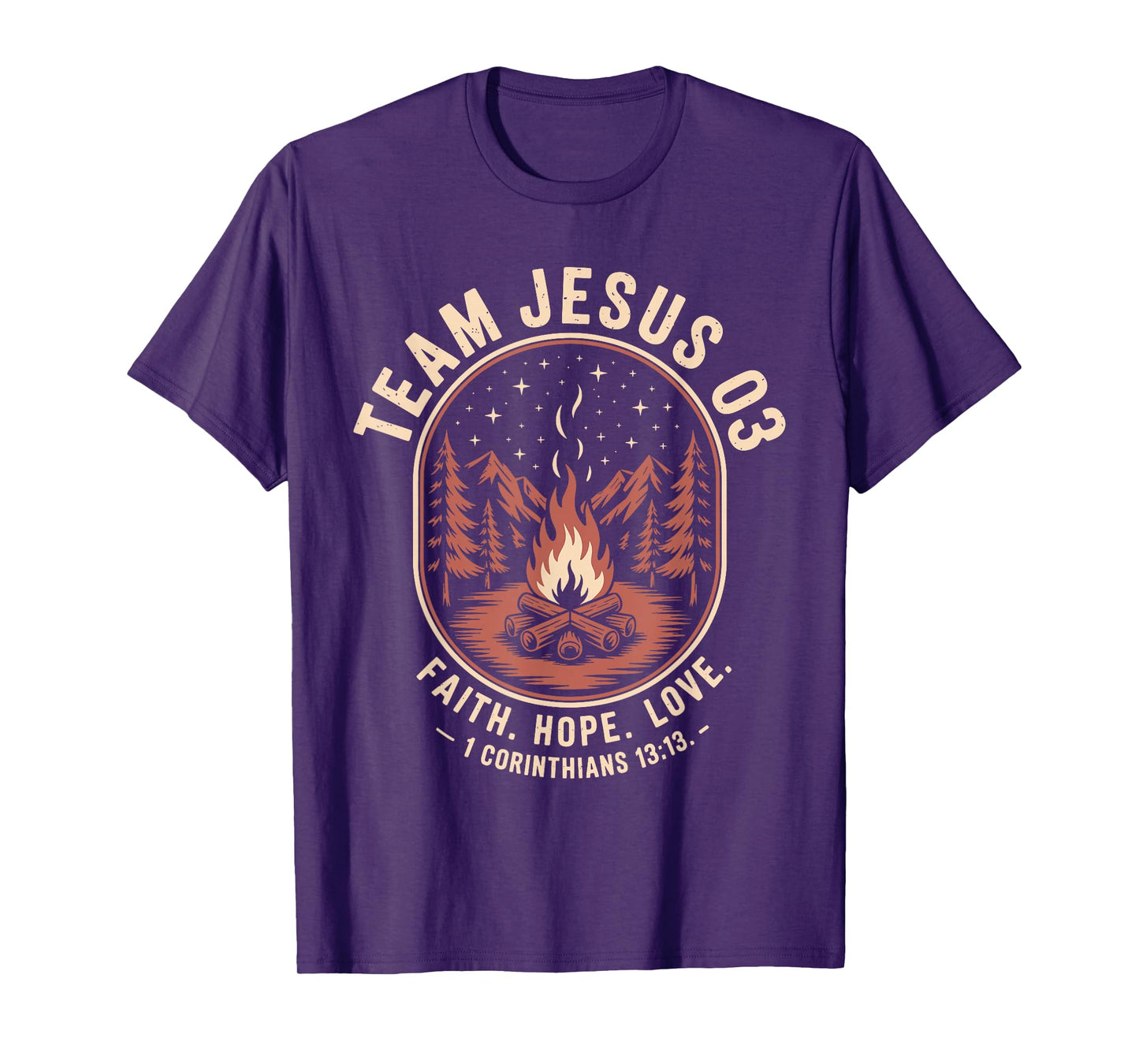 Christian - Team Jesus 03 Faith Hope Love T-Shirt