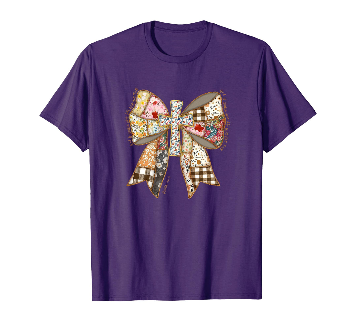 God is Within Her She Will Not Fall T-Shirt