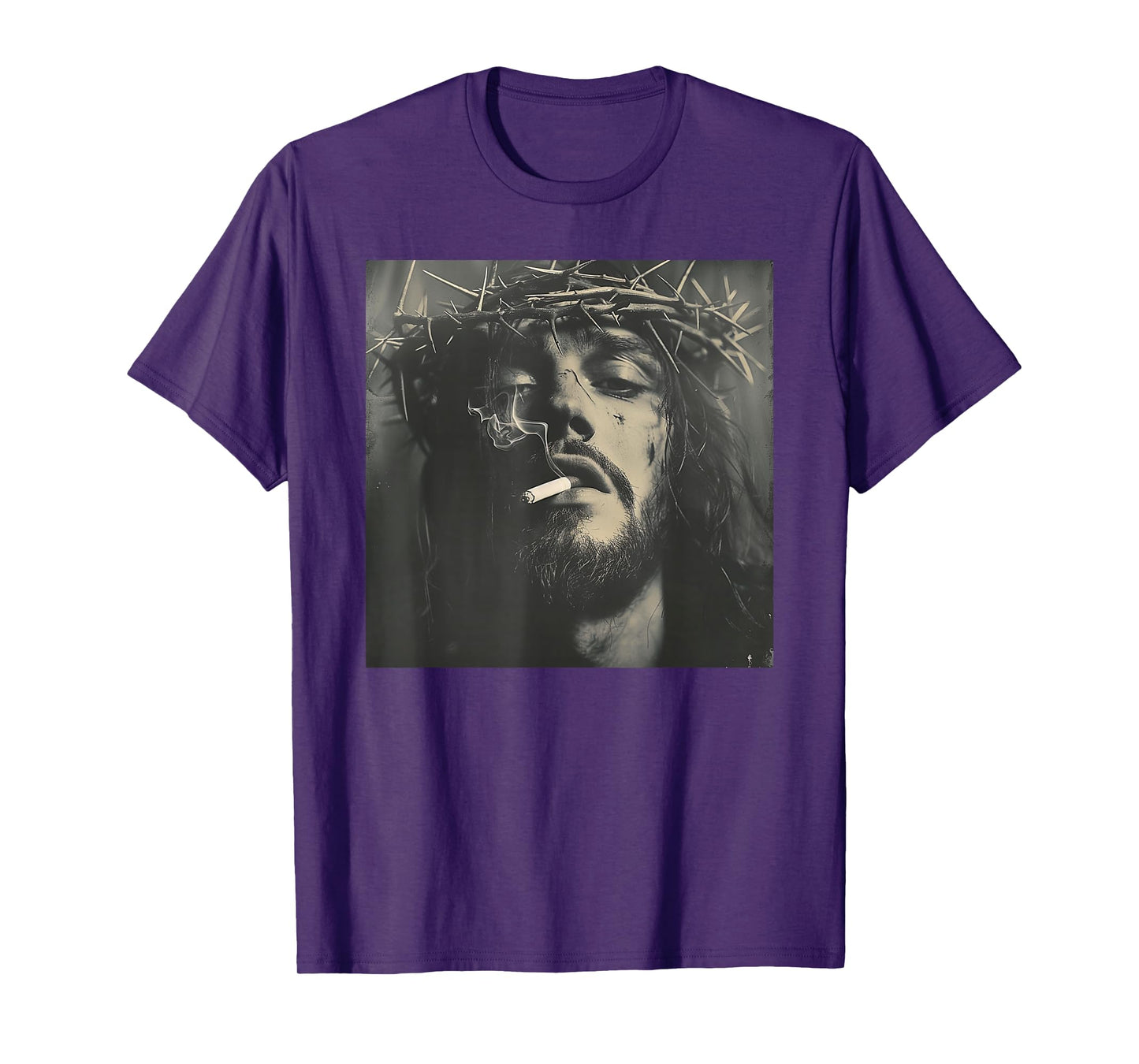 Cooler Jesus Christ Smokes, Resistance, Rebellious Jesus T-Shirt