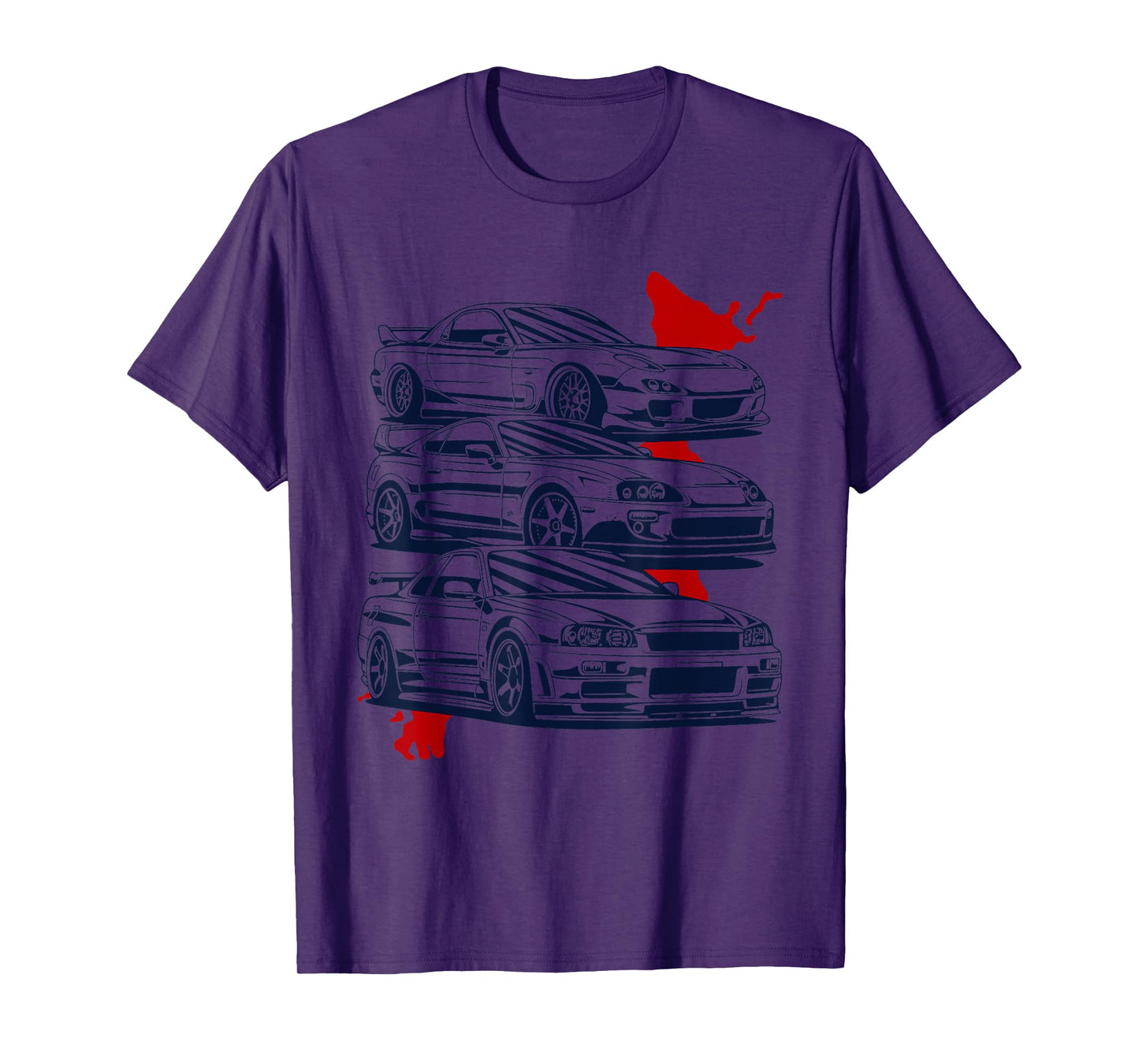 Skyline G T R R33 R34 R32 R35 Japanese Supra JDM Car R X 7 T-Shirt
