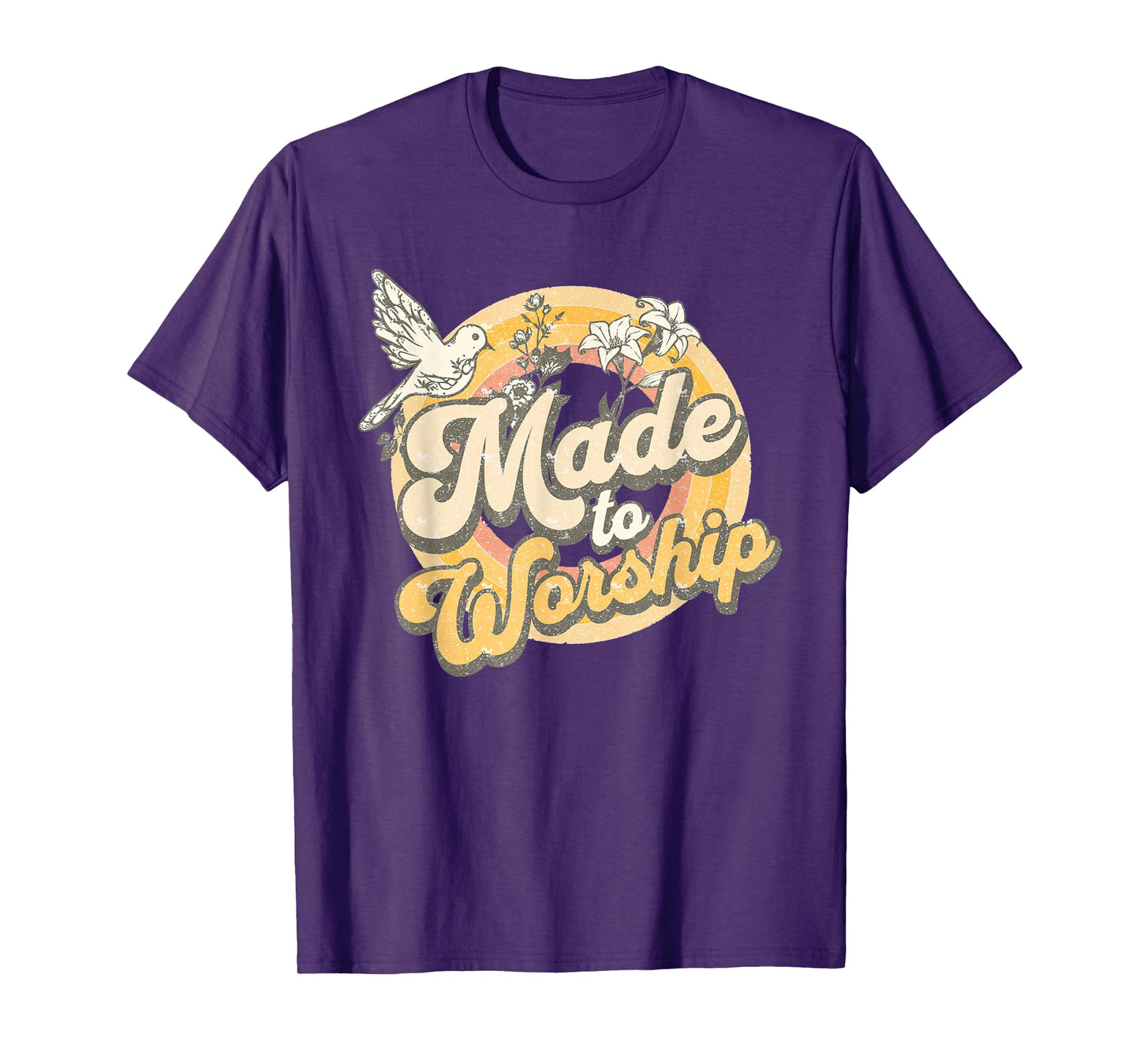 Made To Worship Shirt - Women Men Christian Religious T-Shirt