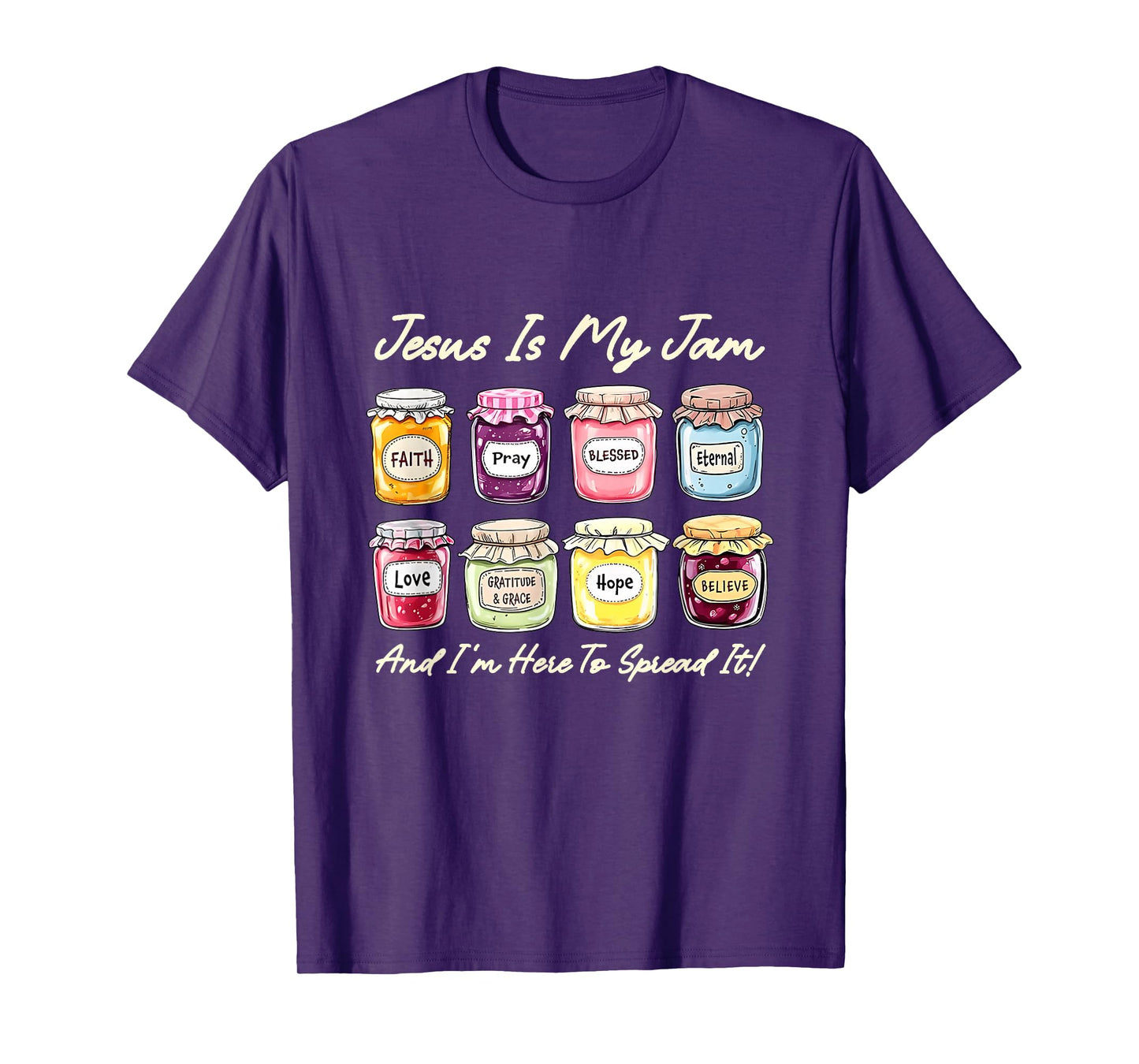 Jesus is My Jam Christian Jesus Christ Funny Christian Mom T-Shirt