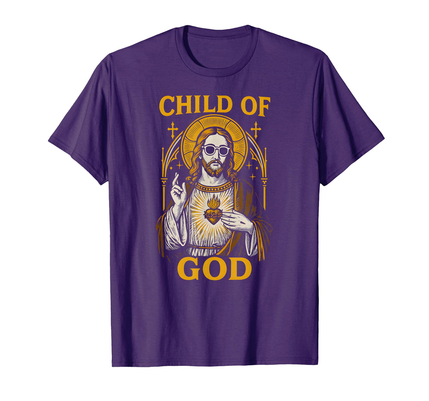 Christian Parody Child of God Cool Womens Faith Apparel T-Shirt