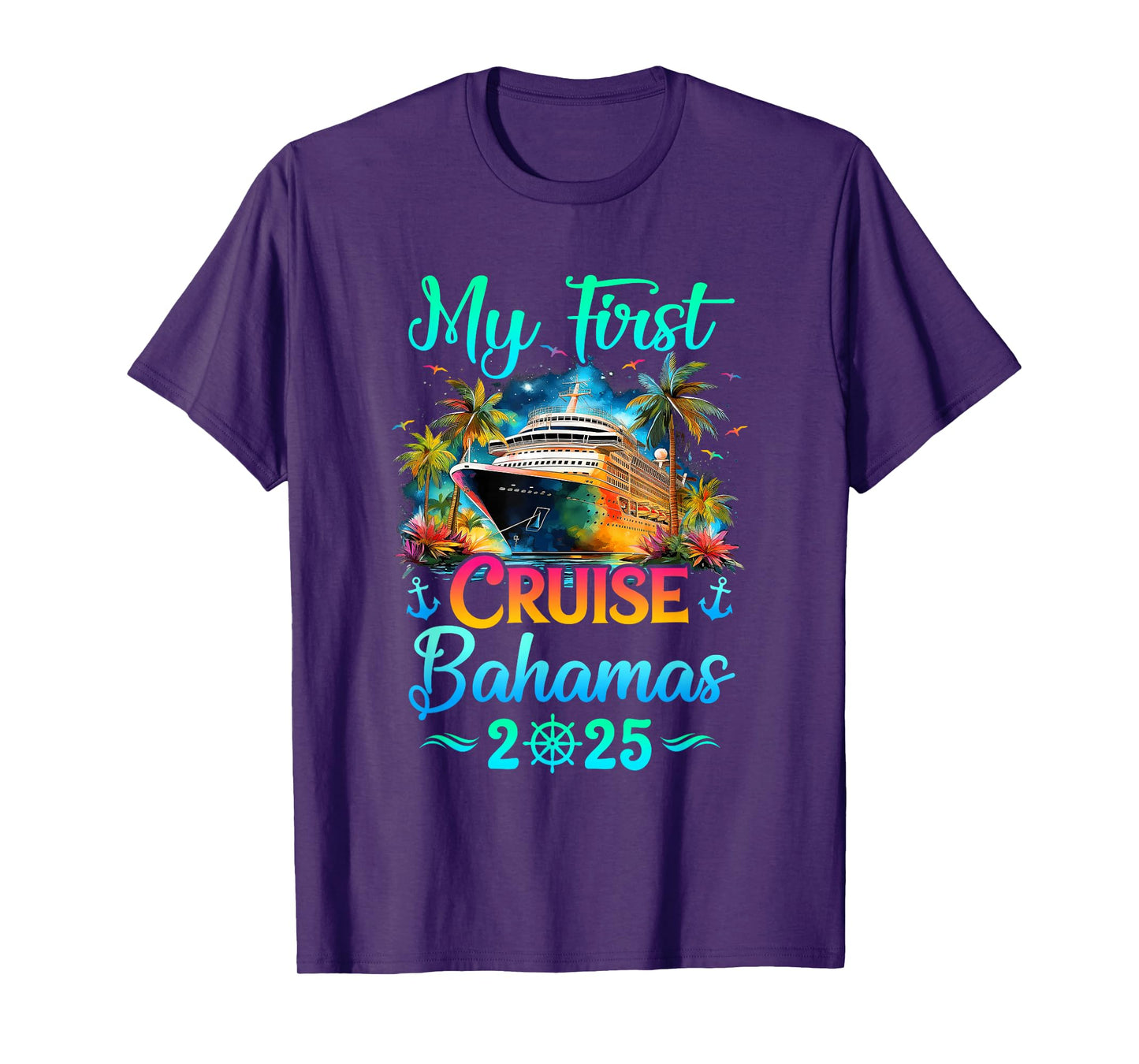 My First Cruise Bahamas 2025 Family Trip Cruisin Together T-Shirt