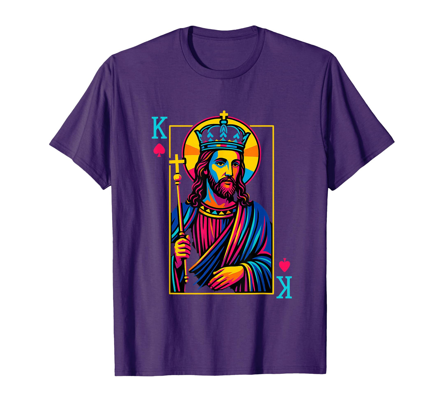 Jesus Christ King of Hearts T-Shirt