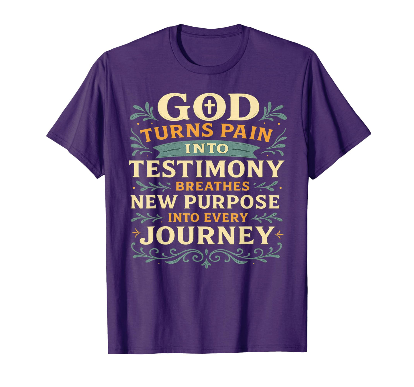 Christian Religious God Faith Based Healing Testimony Gifts T-Shirt