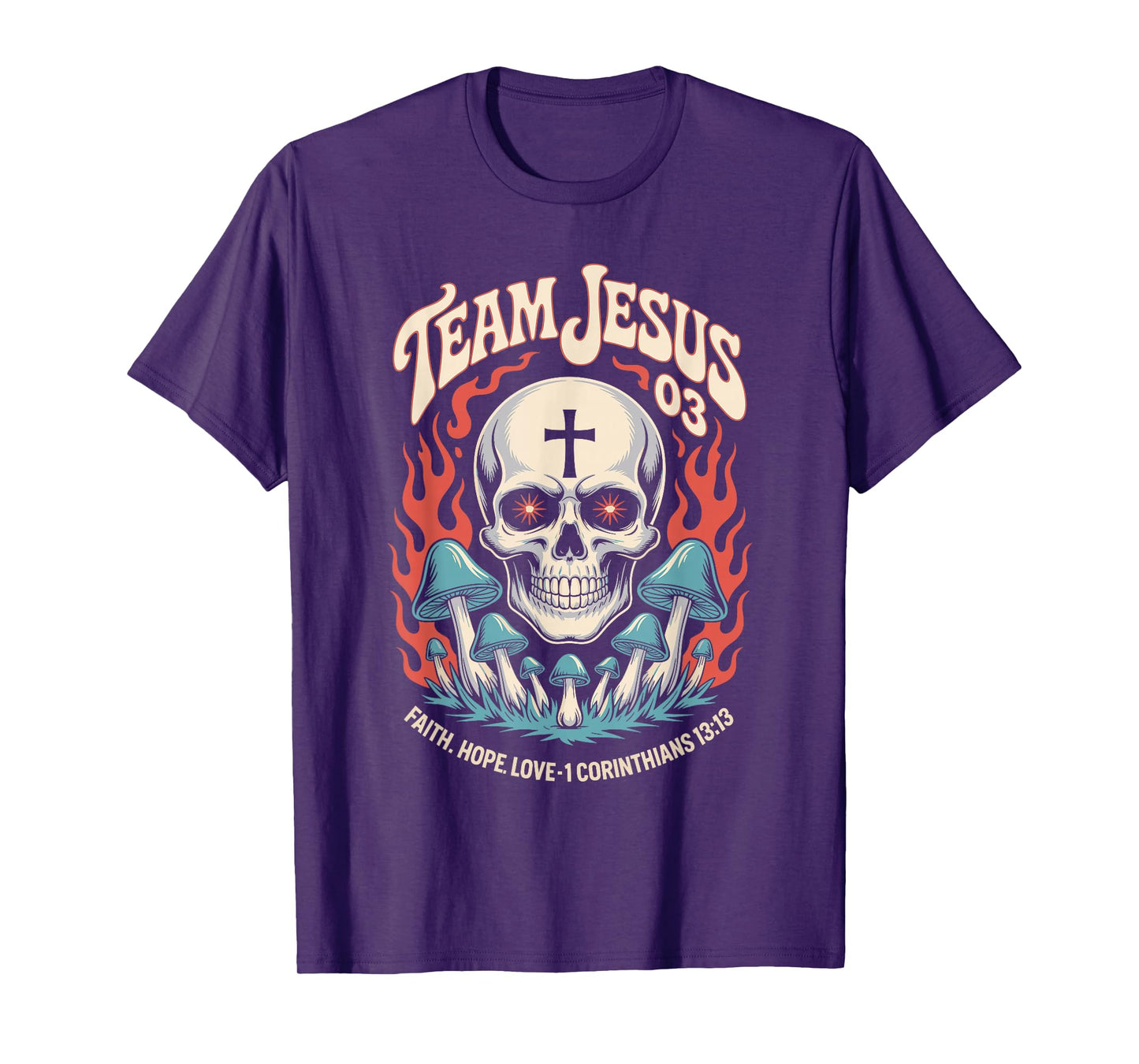 Christian - Team Jesus 03 Faith Hope Love T-Shirt
