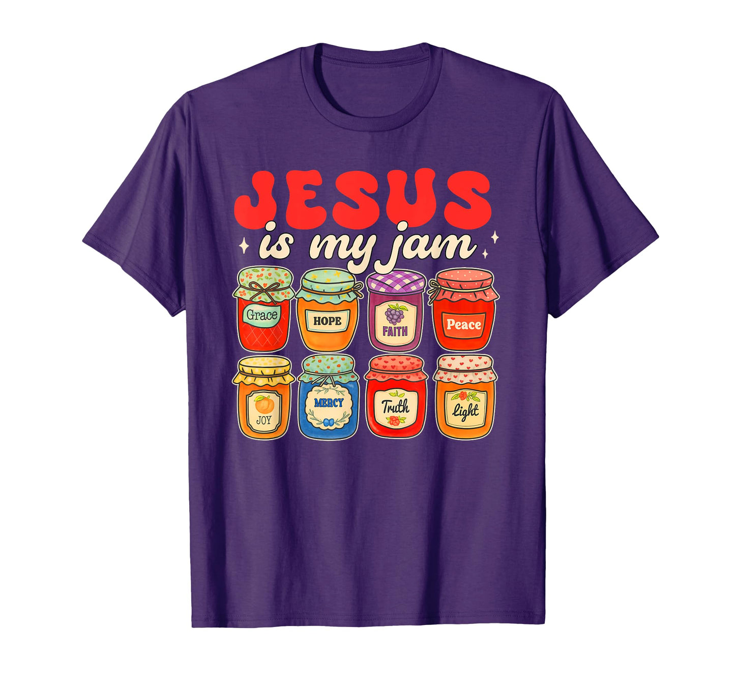 Christian Faith Religious Strawberry Jesus That is My Jam T-Shirt