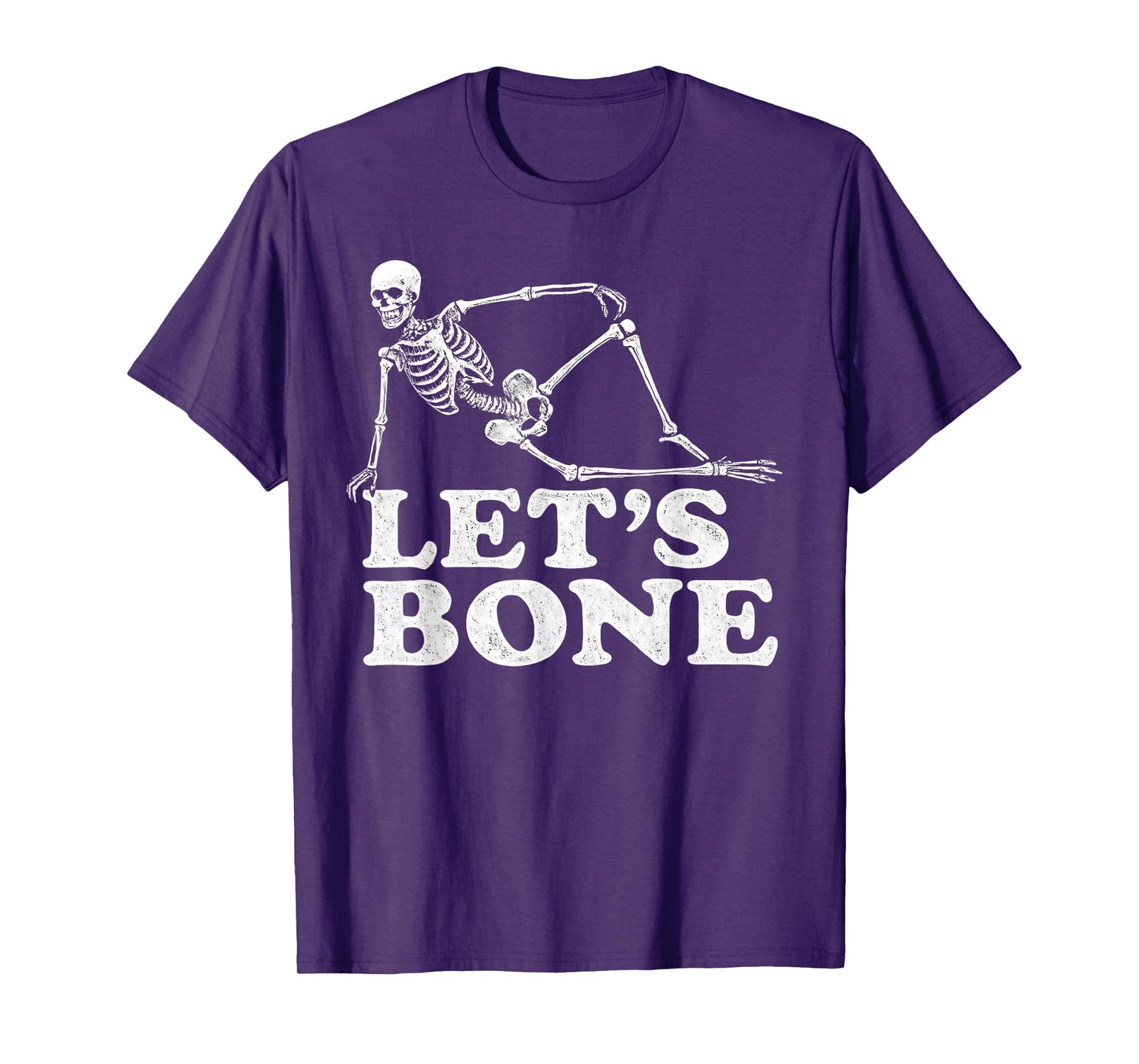 Funny Skeleton Halloween Let's Bone Humor Halloween Bones T-Shirt