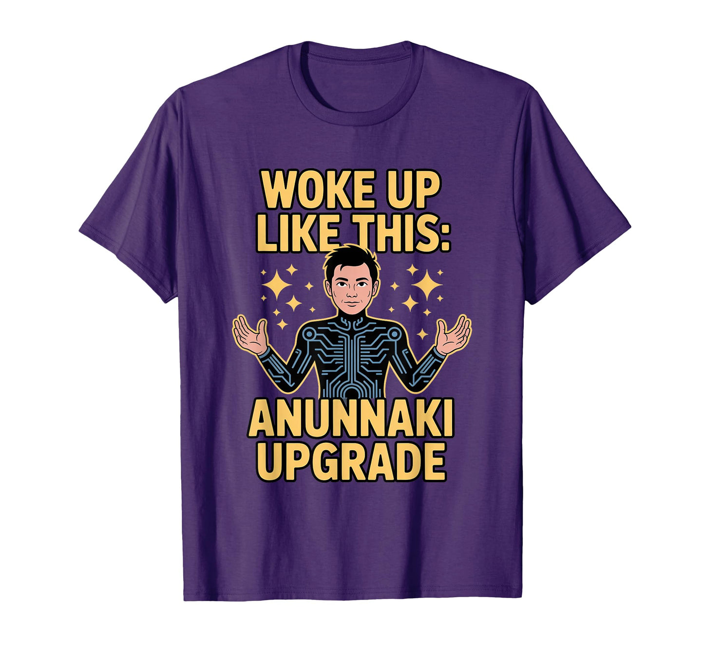 Anunnaki Upgrade Mode Enki Sumerian Myth Starseed Path T-Shirt