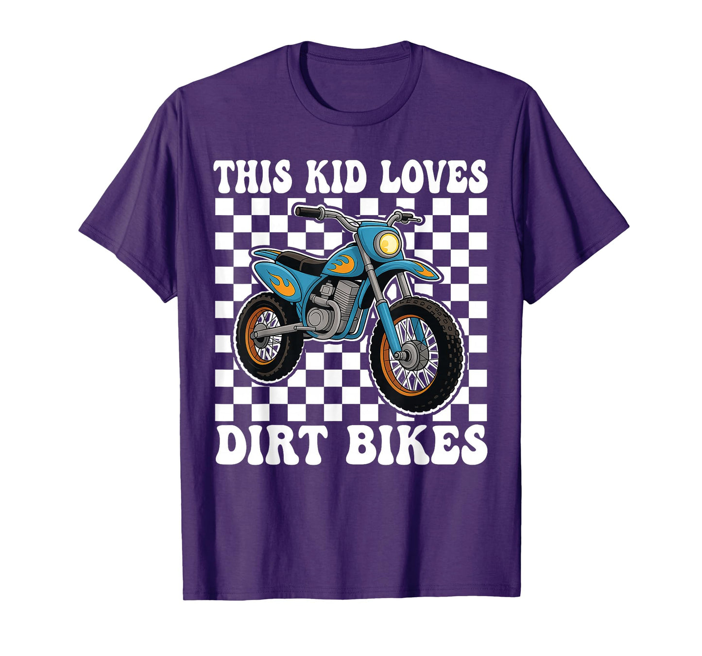 This Kid Loves Dirt Bikes Motocross Kids Dirt Bike T-Shirt