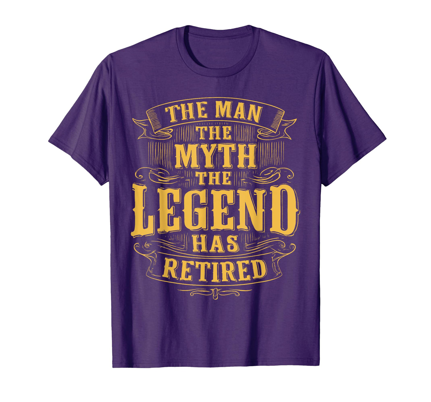 The Man Myth Legend Has Retired Vintage For Men T-Shirt