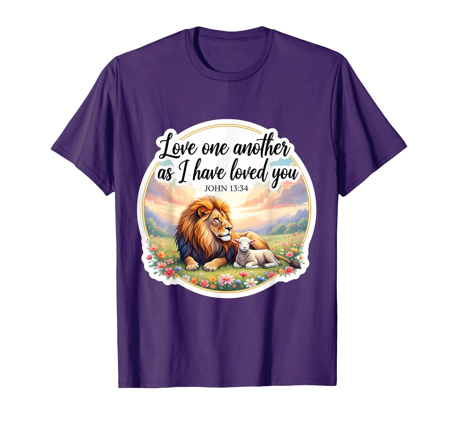Love One Another As I Have Loved You Christian Bible Verse T-Shirt