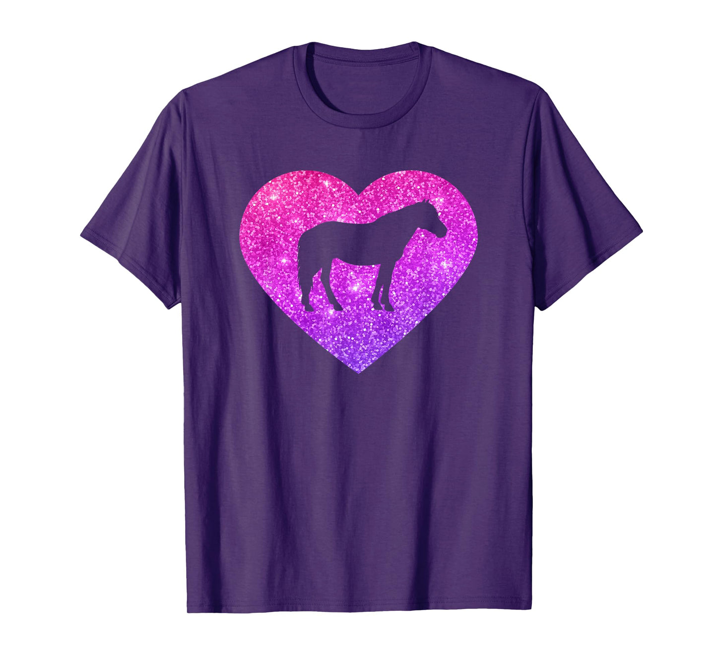 Foal Horse Heart Gift for Girls, Teenagers and Women T-Shirt