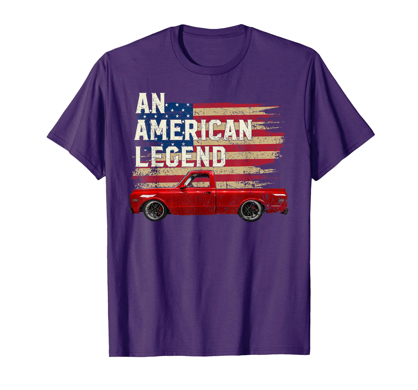 69 1969 1970 70 c10 truck American Flag Legend T-Shirt