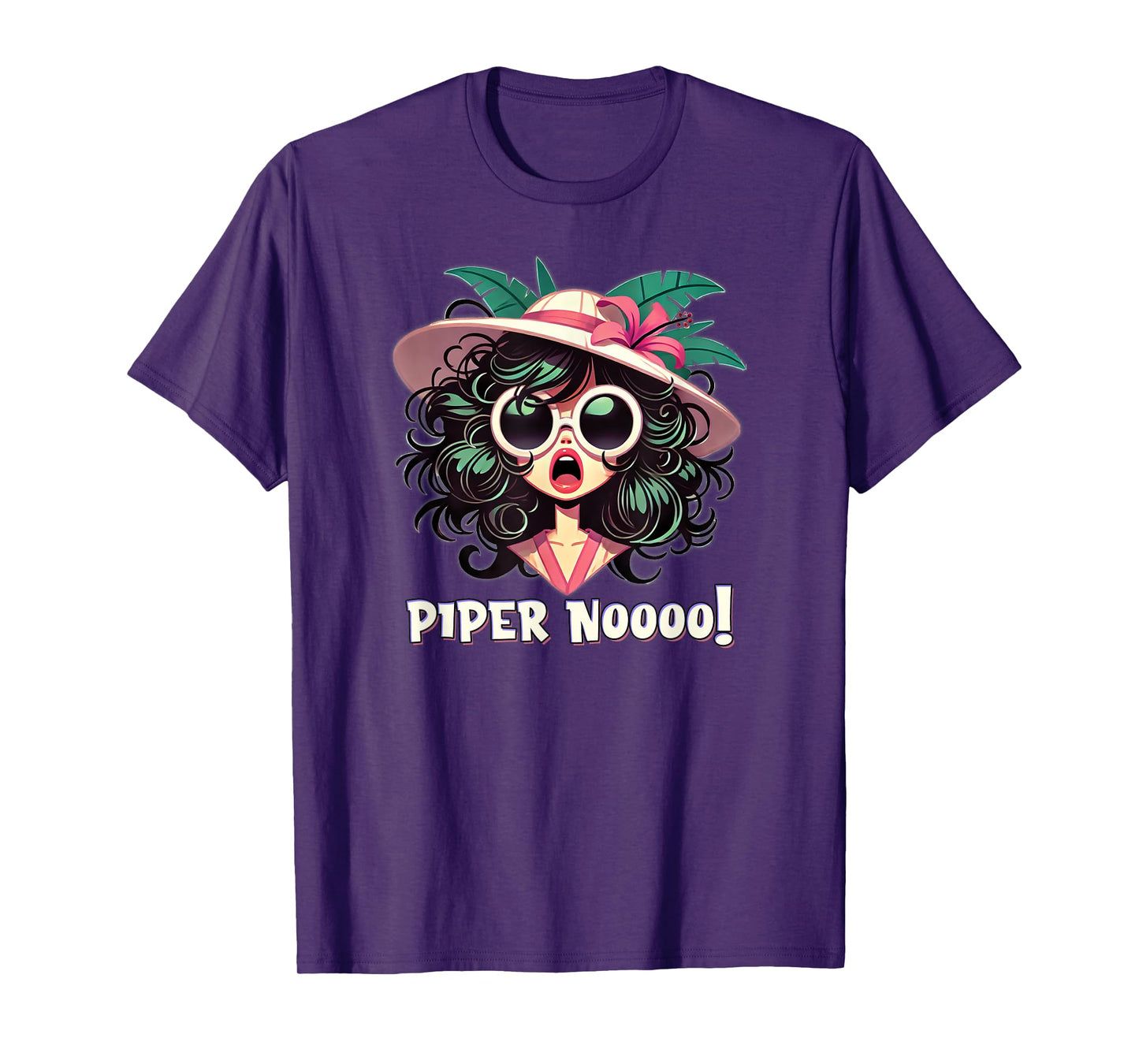 Funny Parody Quote PIPER NO! 2025 Television Pop Culture T-Shirt