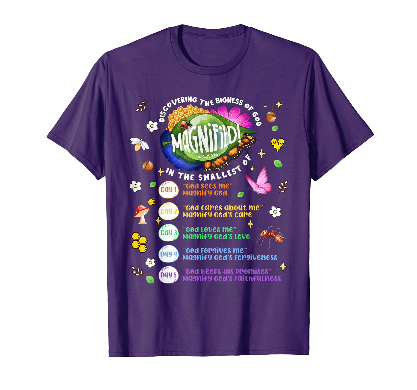 VBS 2025 Magnified Smallest Insects Adventure VBS T-Shirt