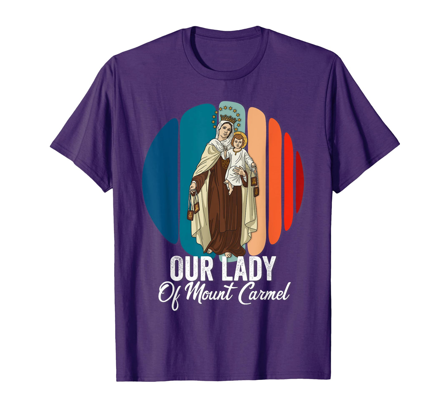 Our Lady of Mount Carmel Marian Catholic T-Shirt