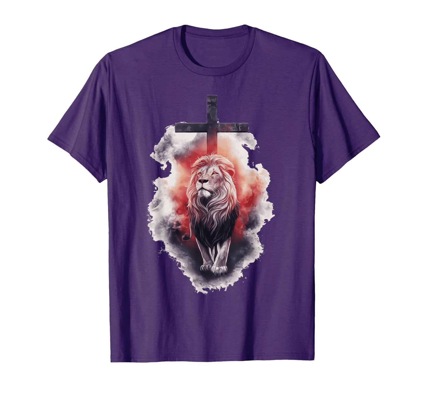 Jesus Lion of Judah Christian Faith for Men and Women T-Shirt