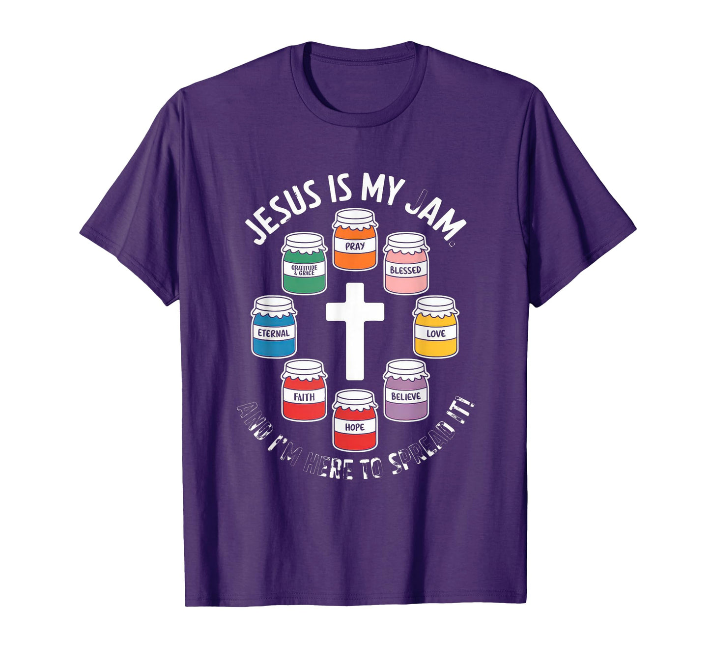 Jesus is My Jam Tshirt Men Women Christian Bible Verse T-Shirt