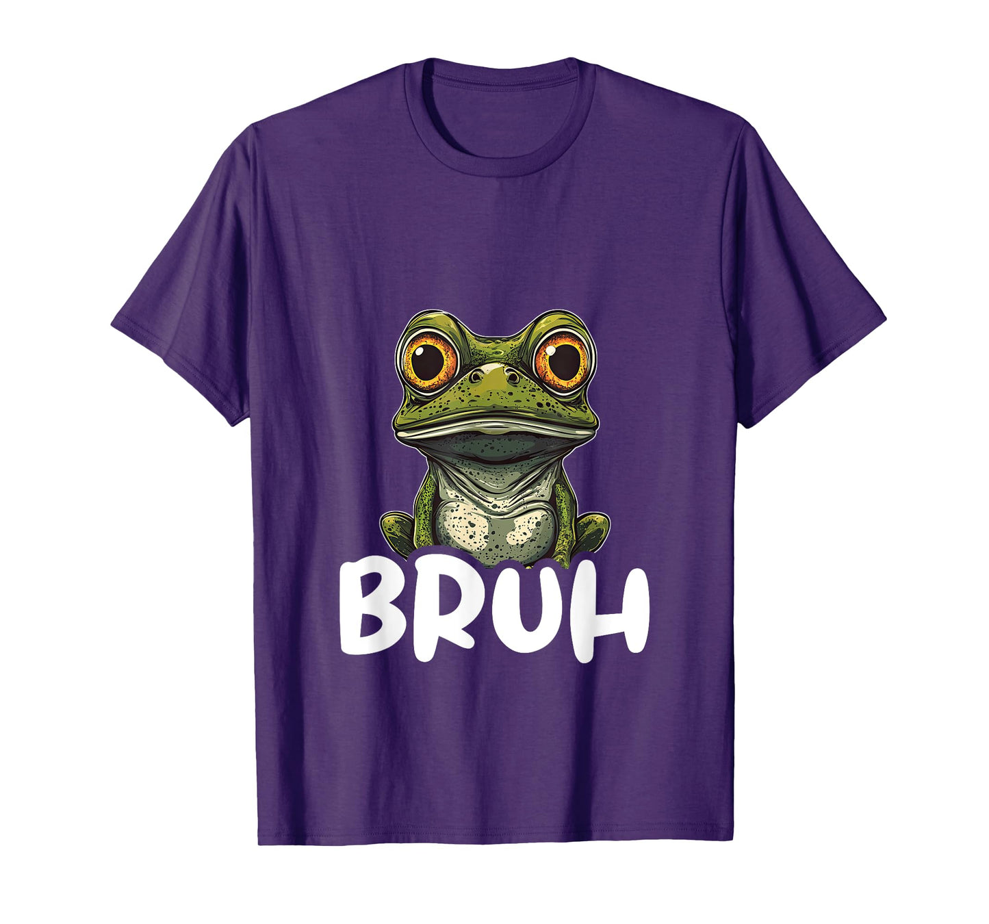 Frog Lover Bruh Funny Frog T-Shirt