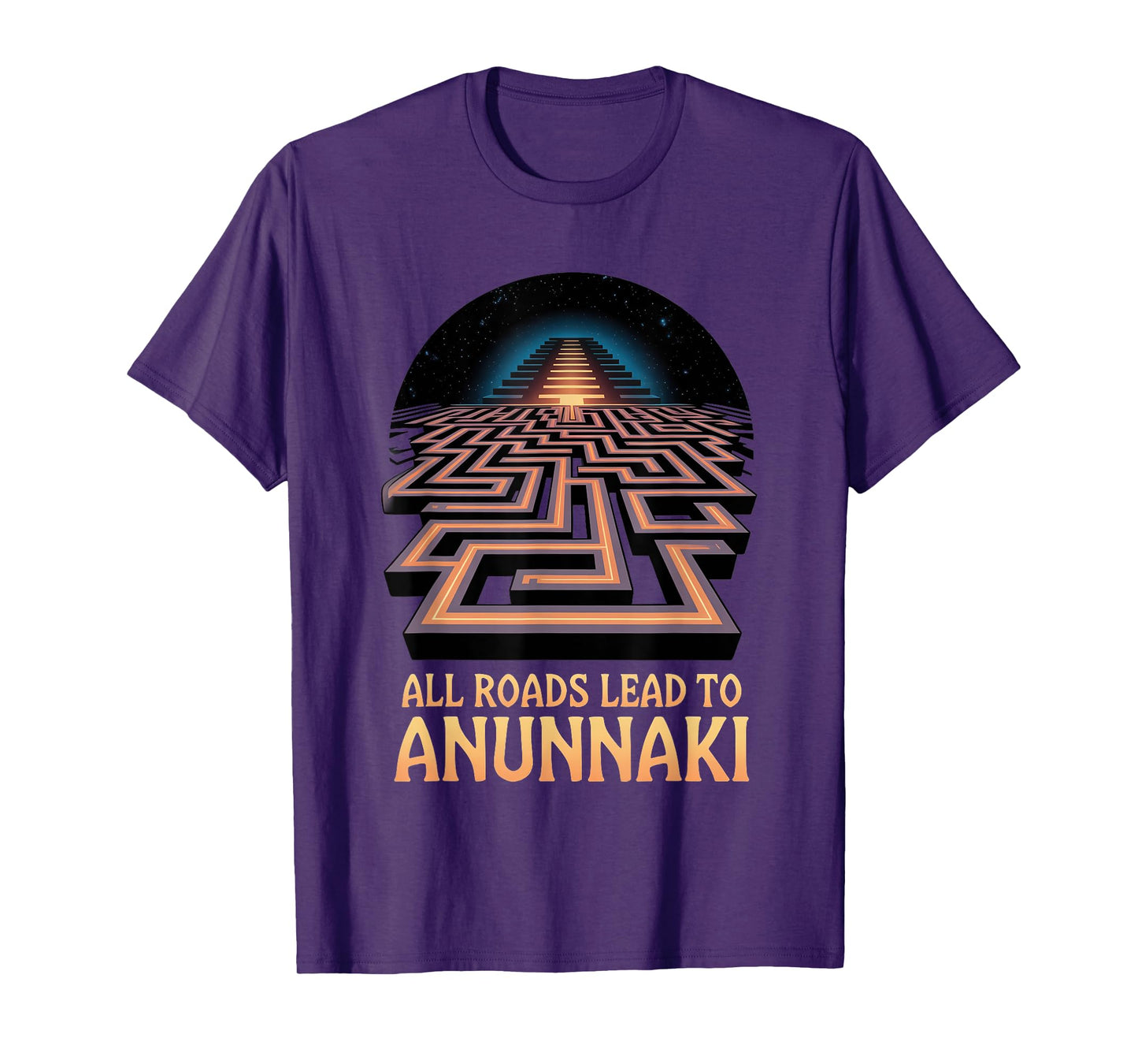 All Roads Lead to Anunnaki Enki Ancient Mesopotamia T-Shirt