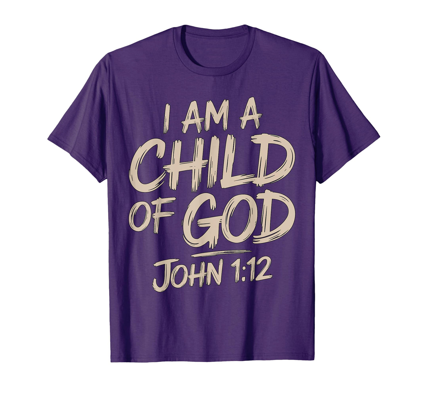 I'm a Child of God John 1-12 Christian Bible Verse Jesus T-Shirt
