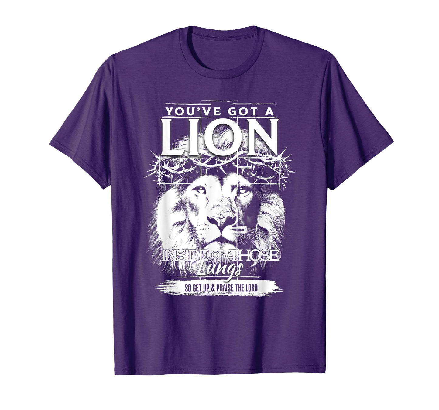 You've Got A Lion Inside Of Those Lungs Christian Women T-Shirt