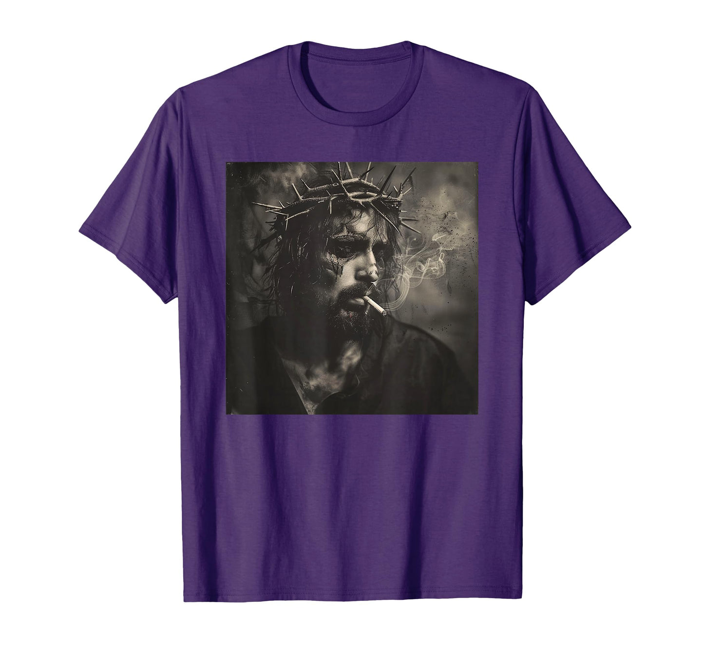 Cooler Jesus Christ Smokes, Resistance, Rebellious Jesus T-Shirt