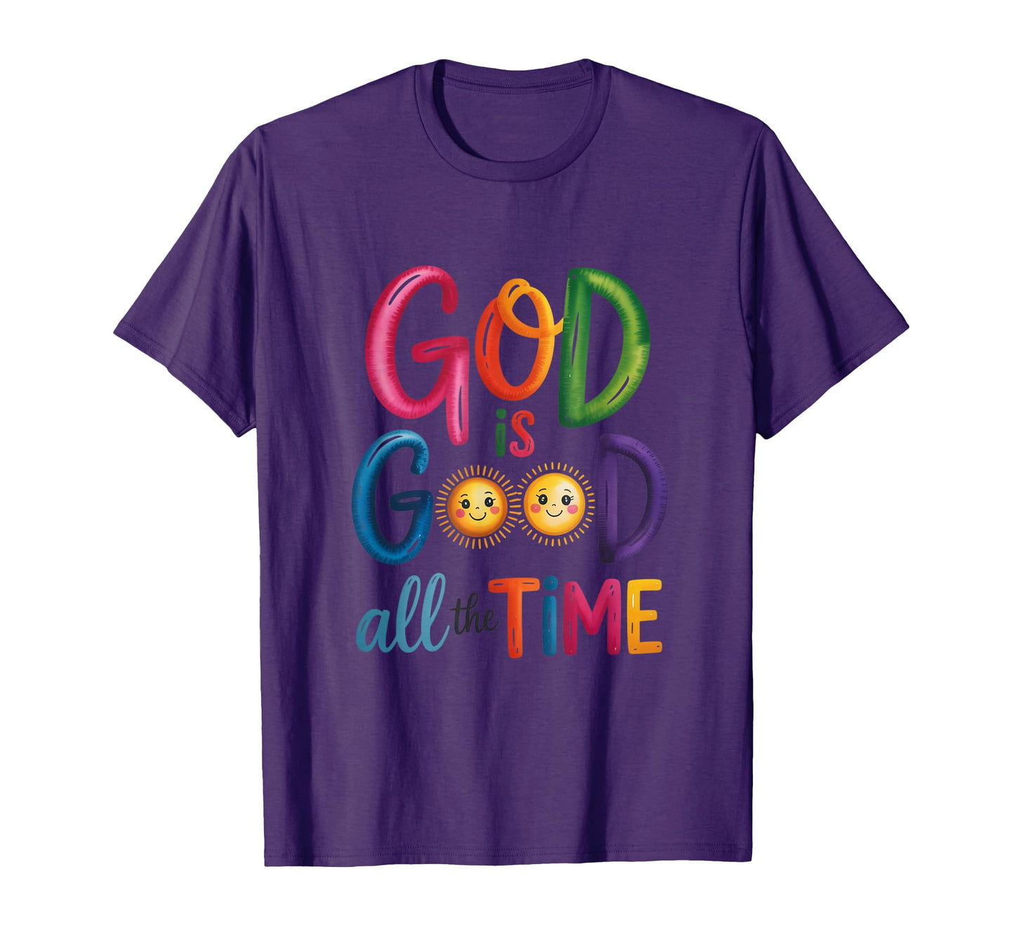 God is Good All The Time Jesus Christ Christian Gift T-Shirt