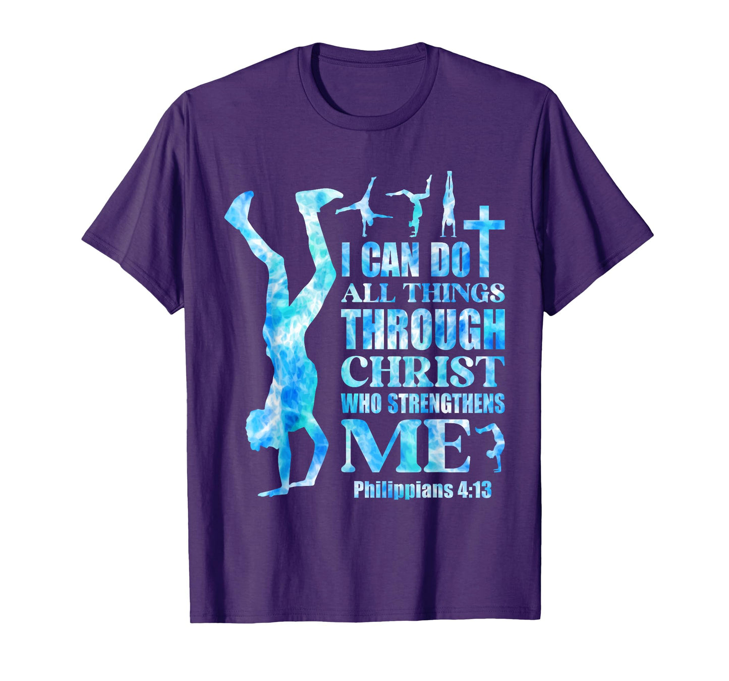 I Can Do All Thing Through Christ Christian Gymnastic Boys T-Shirt