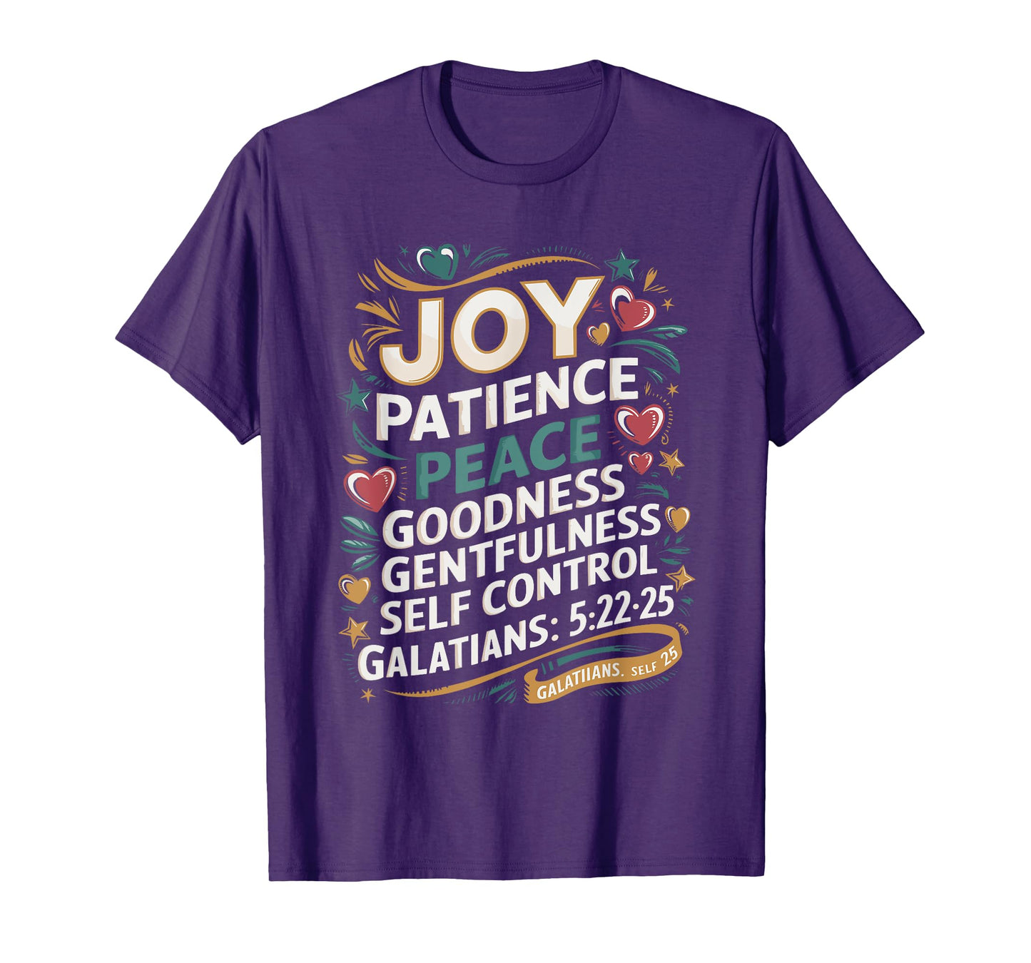 Awesome Galatians Fruit Of The Spirit Religious Verses T-Shirt