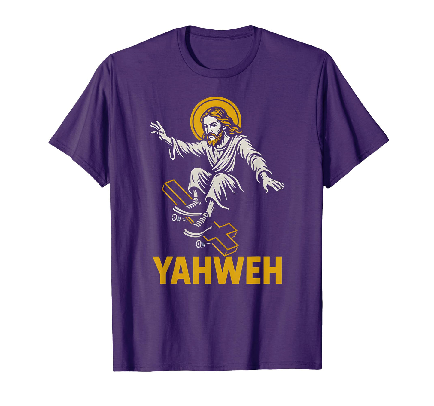 Christian Pop Culture Yahweh Cool Mens Christian Faith T-Shirt