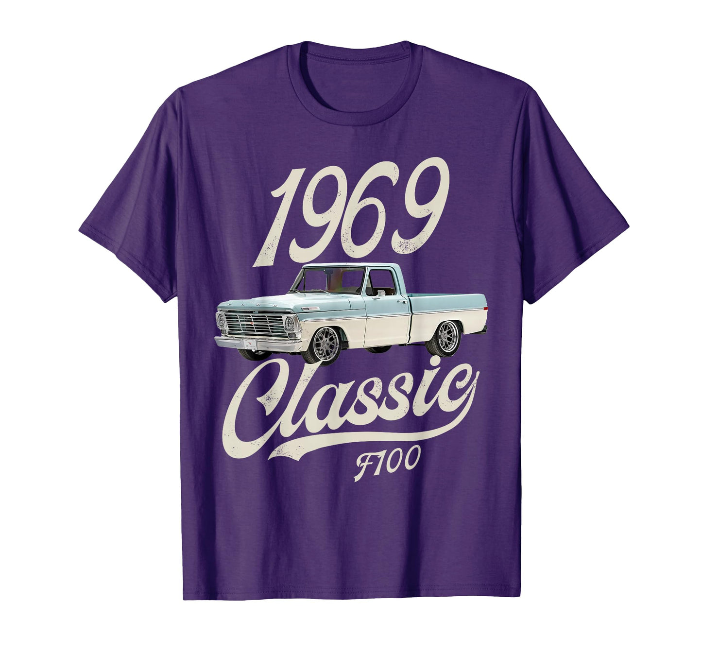 1969 classic f100 blue white T-Shirt