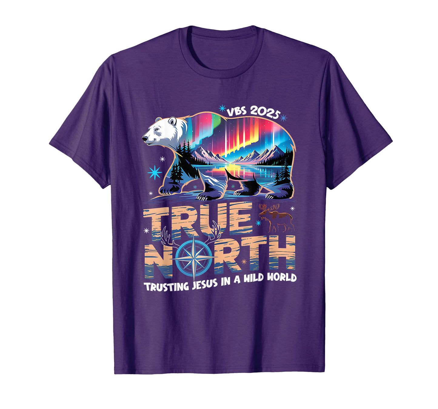 True North VBS 2025 Trusting Jesus Wilderness Christian T-Shirt
