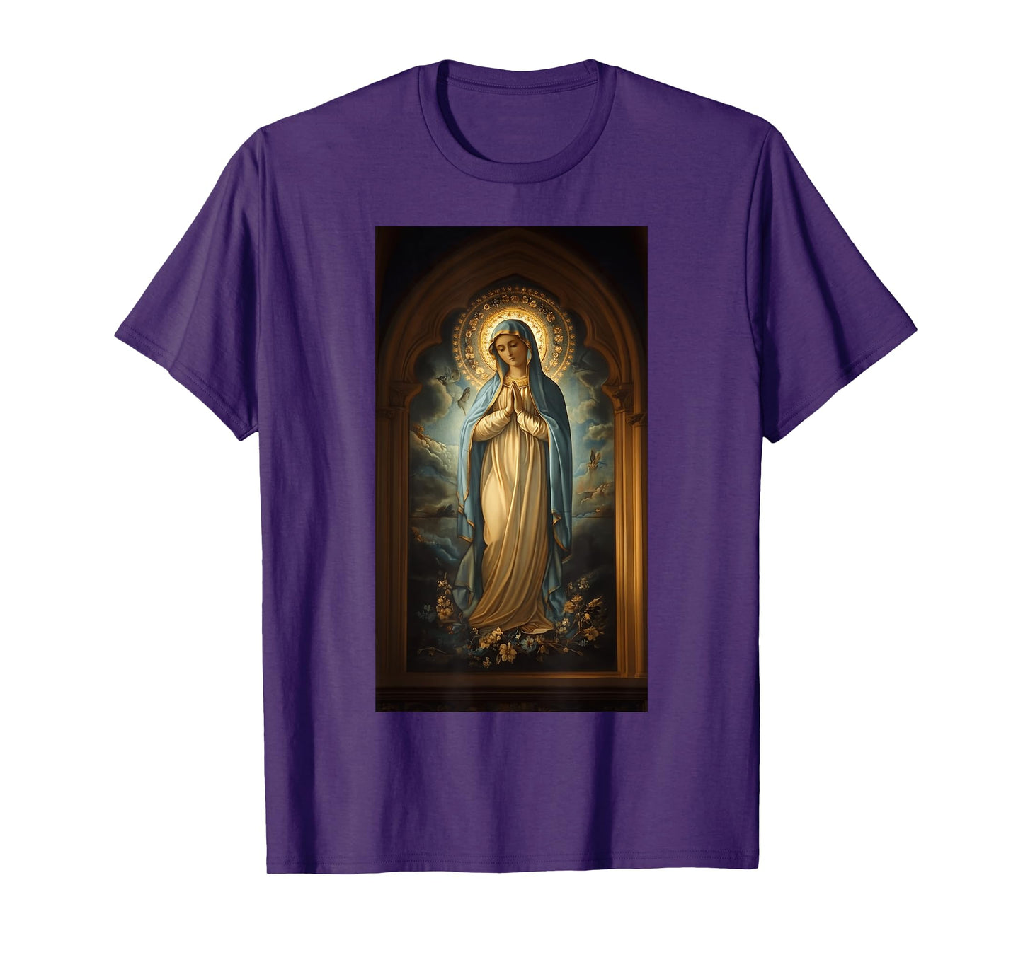Catholic Faith Virgin Mary Virgin mary Prayerful T-Shirt