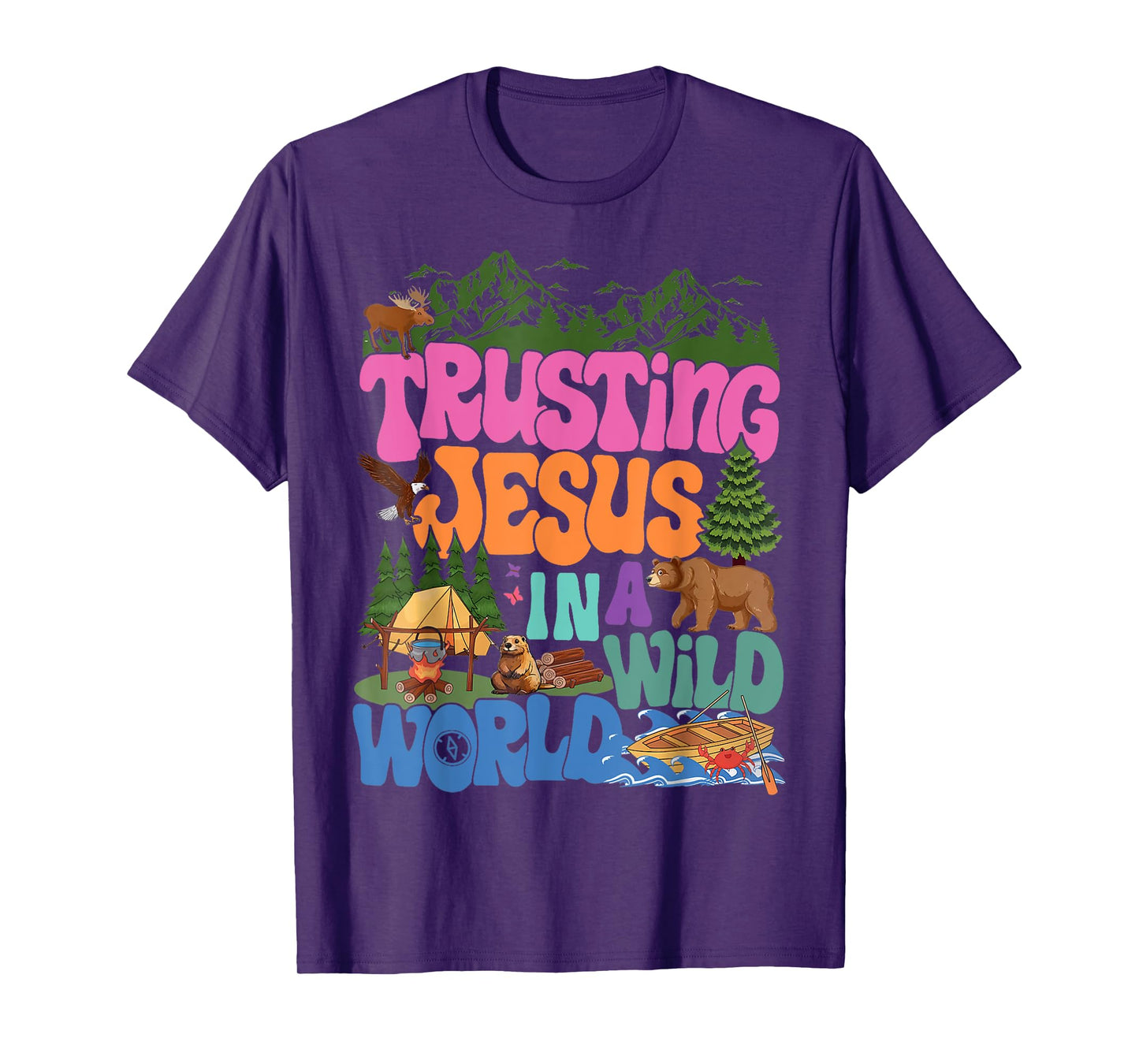 True North VBS Trusting Jesus In A Wild World Summer Camp T-Shirt