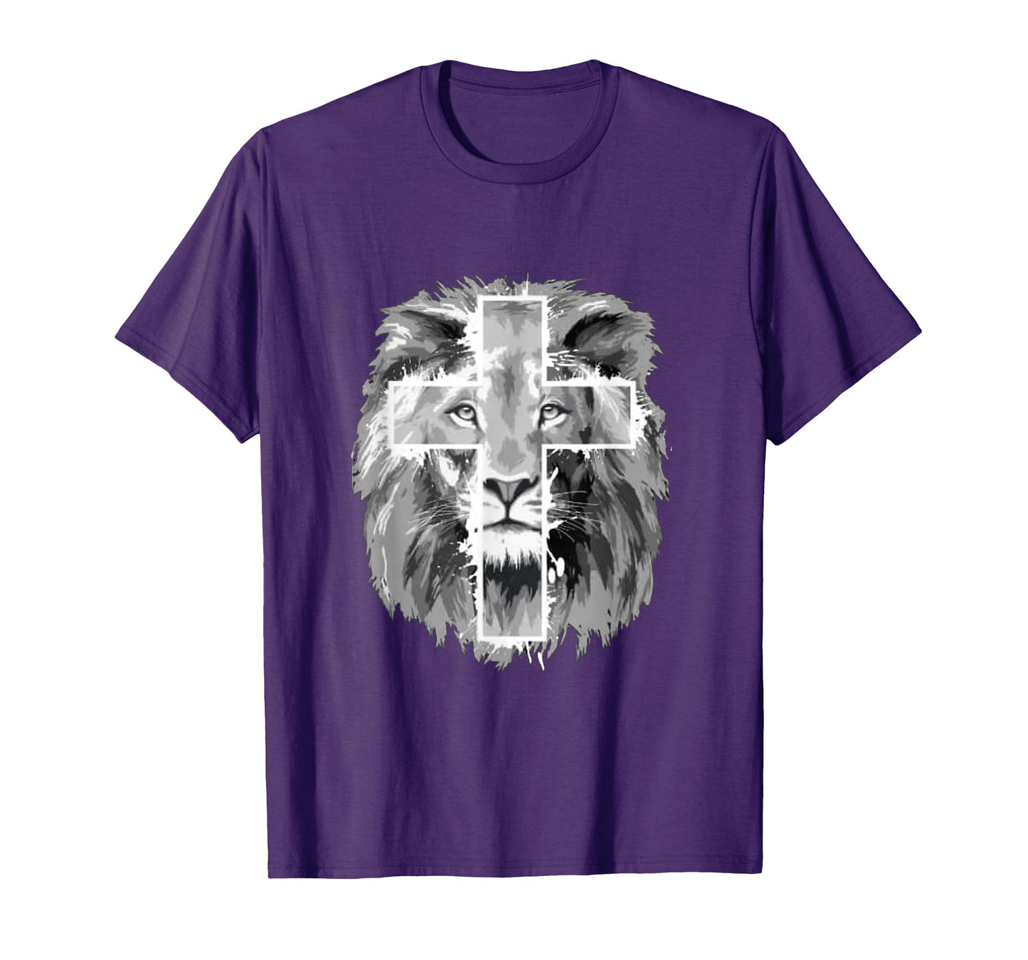 Lion of Judah and Jesus Prayer Christian T-Shirt T-Shirt