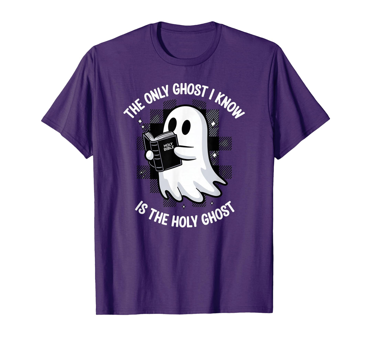 The Only Ghost I Know is The Holy Spirit Pun Humor T-Shirt