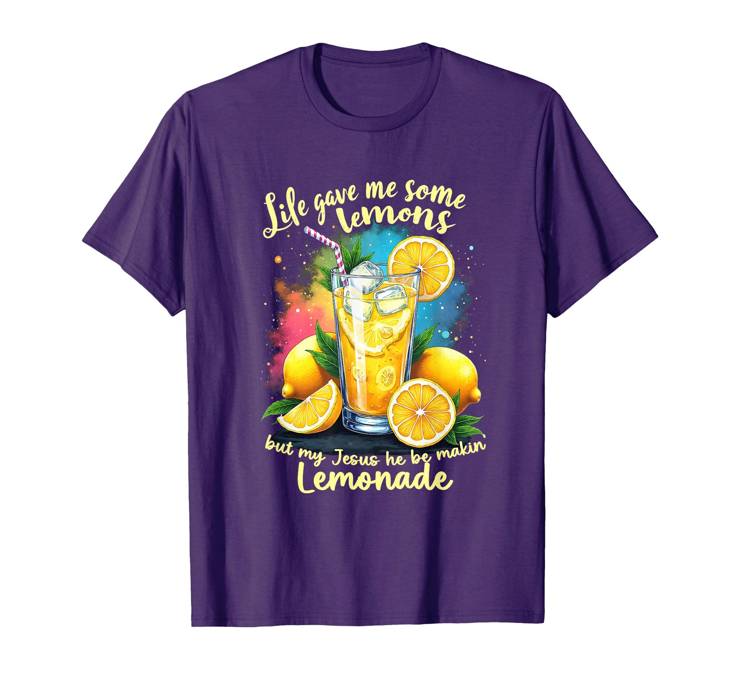 Lemonade Bible Life Gave Me Some Lemons Jesus Making T-Shirt