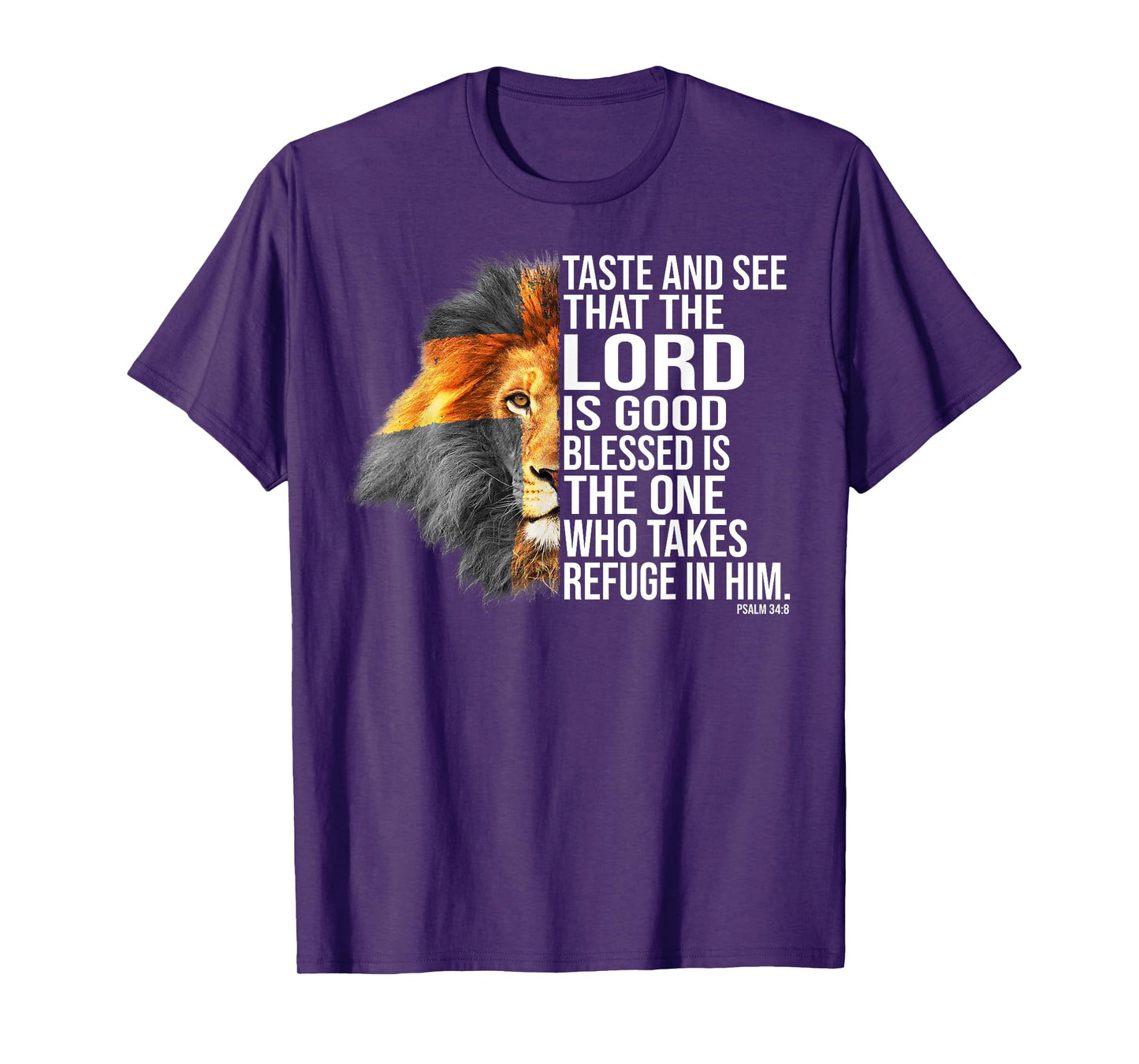 Faith in God - Psalm Christian Bible T-Shirt