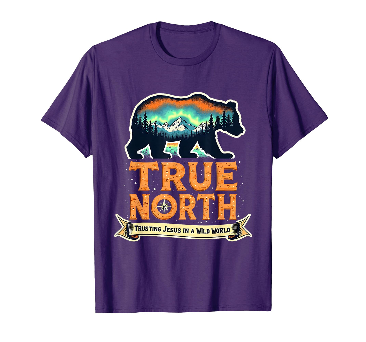 True North VBS 2025 Christian Trusting Jesus Wilderness T-Shirt