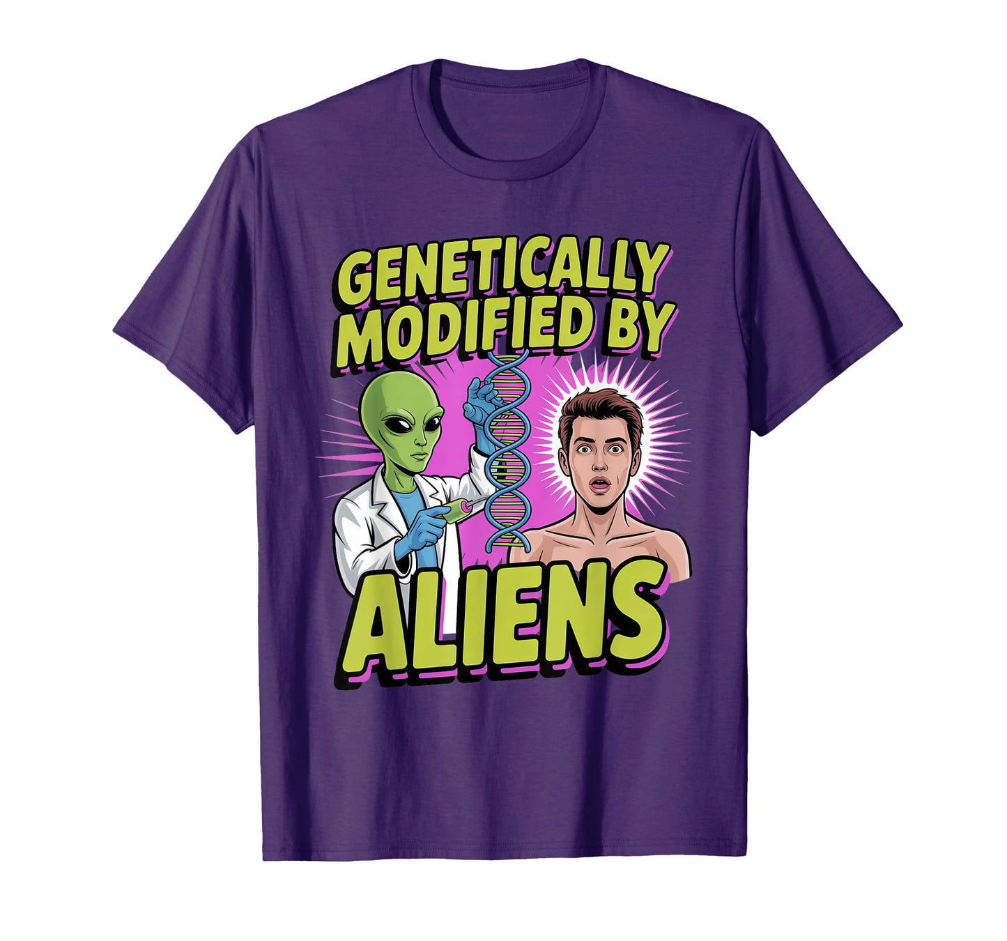 Genetically Modified by Aliens Enki Anunnaki Mythology T-Shirt