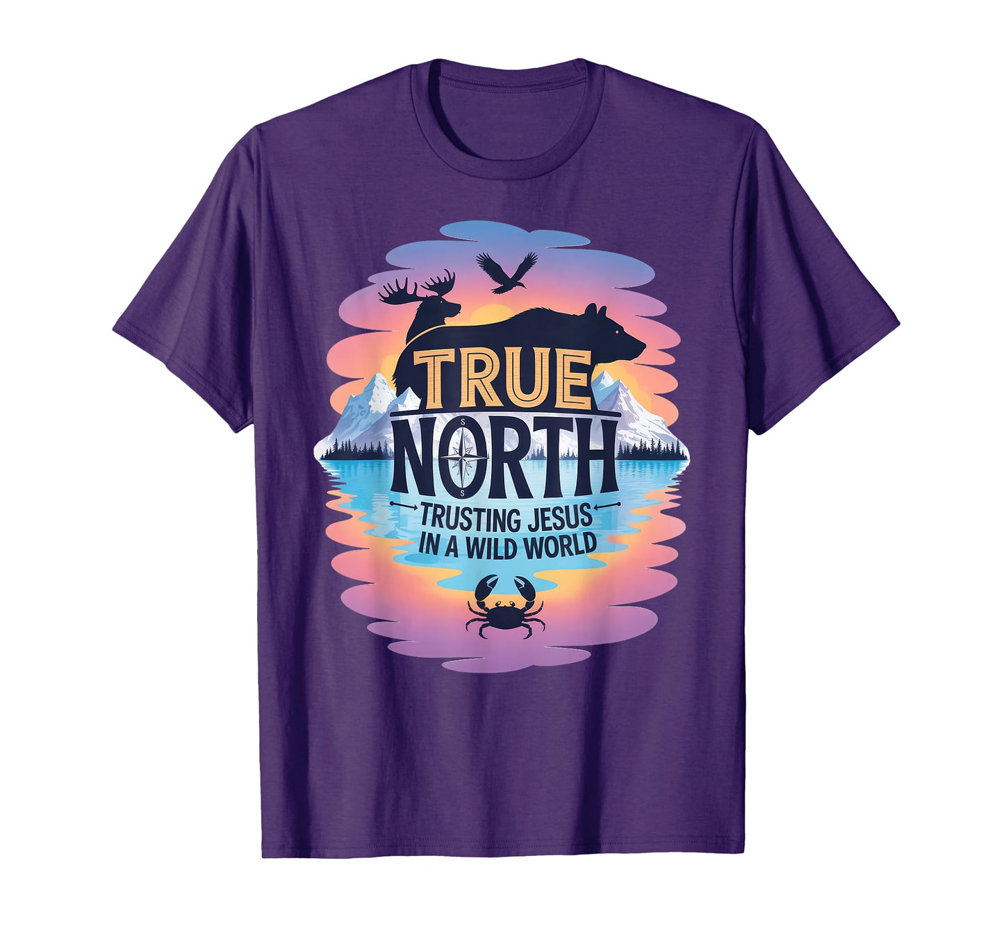 True-North VBS 2025 Trusting Jesus Wilderness Christian T-Shirt