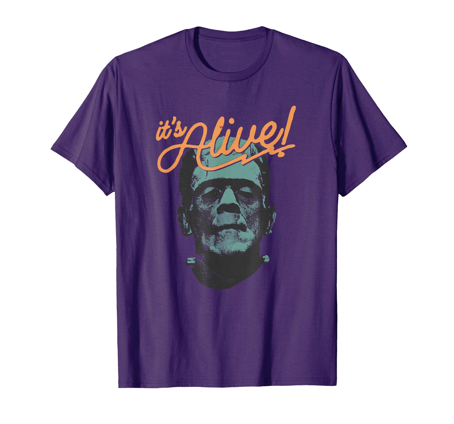 Retro Funny It's Alive Frankenstein Monster Spooky Halloween T-Shirt