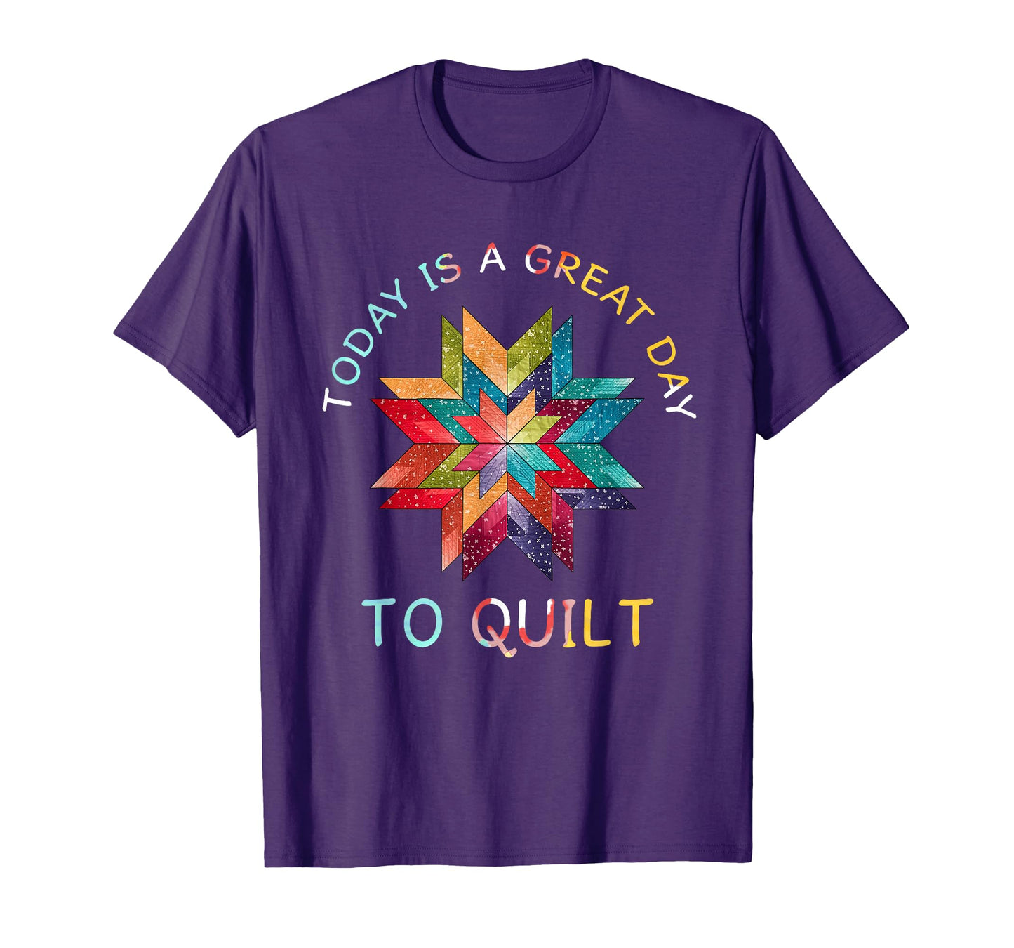 Funny Quilting Sewing Day To Quilt T-Shirt Gifts for Quilter T-Shirt