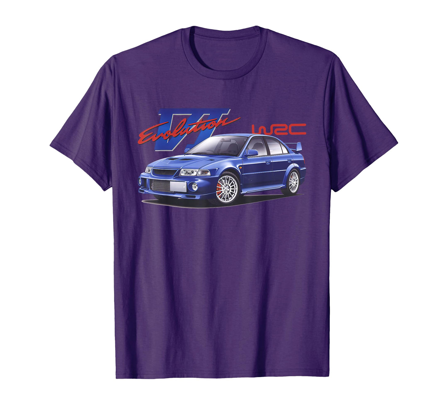 WRC Evo 6 World Rally Sports Car T-Shirt