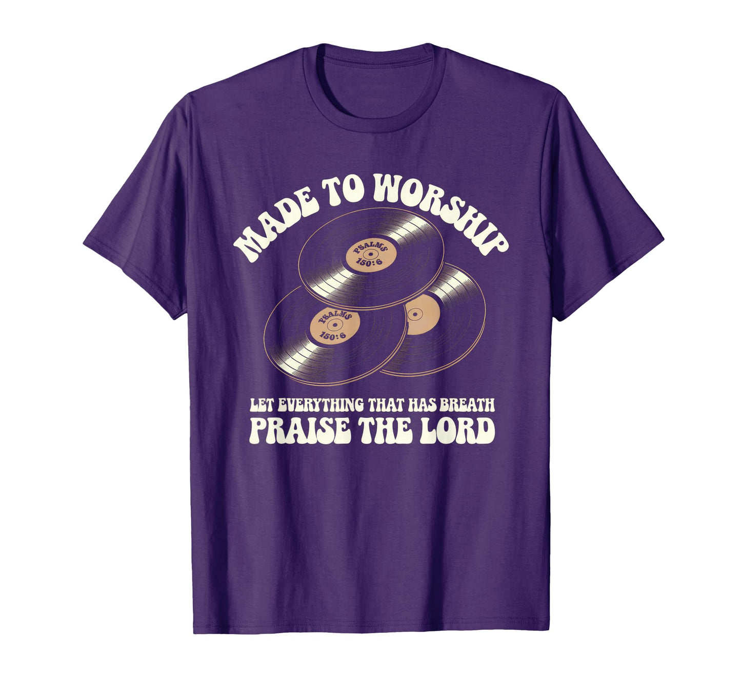 Worship Tshirt Christian Music Retro Cassette Psalms 150:6 T-Shirt