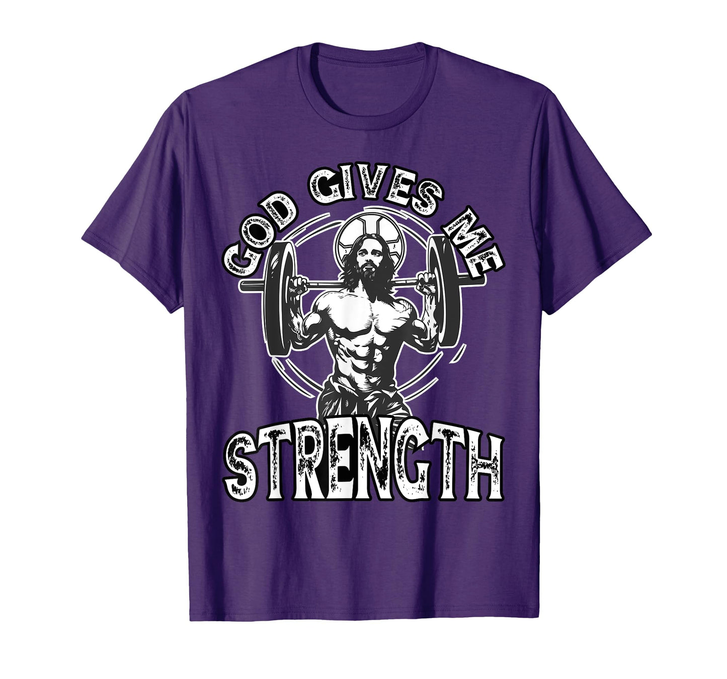 Gym And Jesus Christian Bodybuilder Religious Bodybuilding T-Shirt