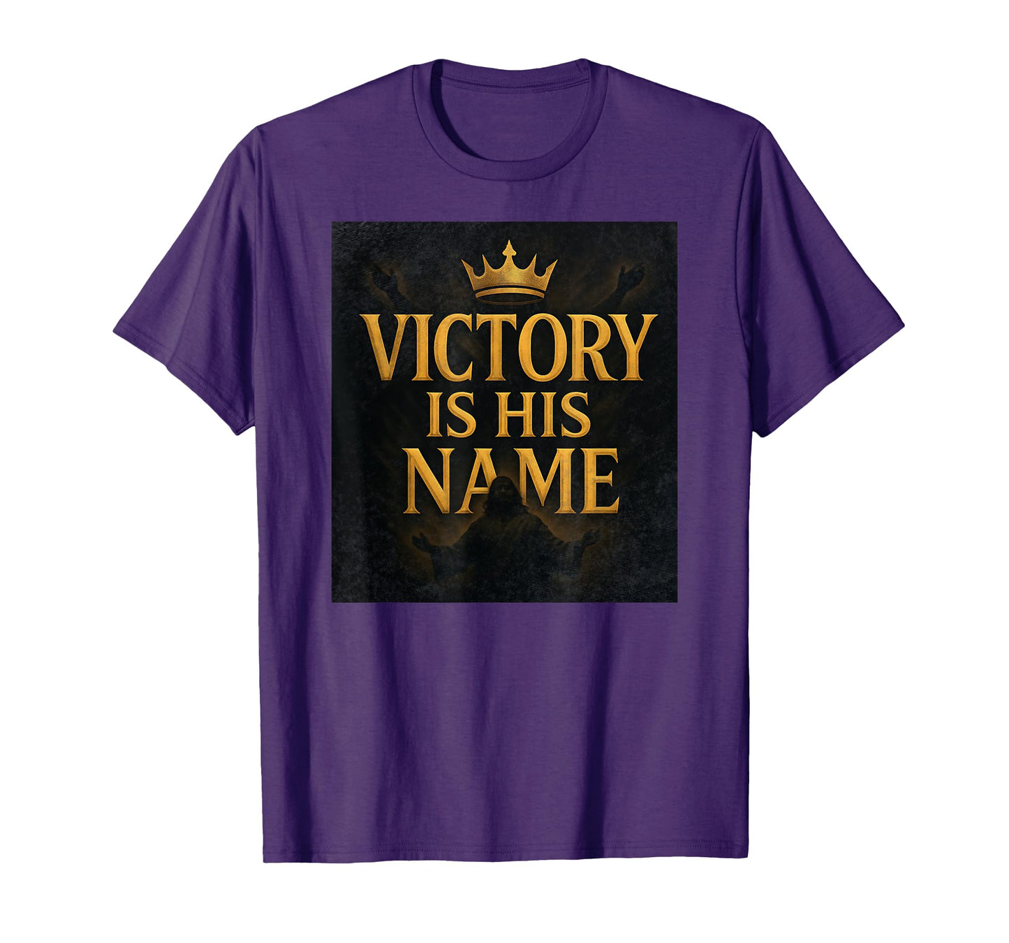 Victory is His Name Jesus Christian Design T-Shirt